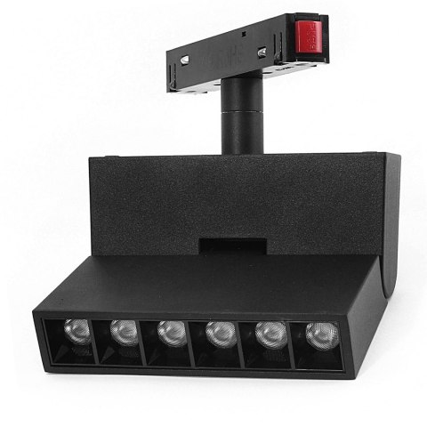 Lampa z diodami do szyn magnetycznych łamana 6W 3000K DDCX-GDZD6 Lampa z diodami do szyn magnetycznych łamana 6W 3000K DDCX-GDZD6