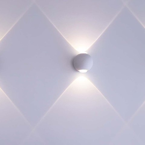 Oprawa Ścienna Góra Dół V-TAC 2W LED IP54 Biała VT-2502 3000K 200lm