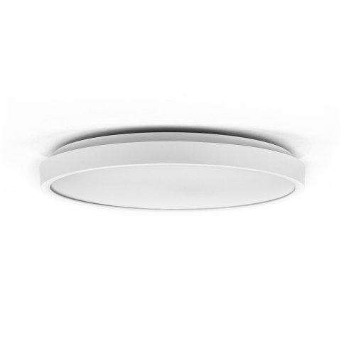 Plafon V-TAC 24W LED Okrągły IP44 Czujnik Ruchu Mikrofalowy 30cm Biały VT-8624S-W-RD 4000K 2400lm