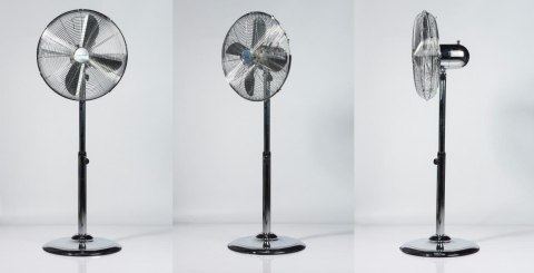 WENTYLATOR PODŁOGOWY 40cm CHROMOWANY VOLTENO