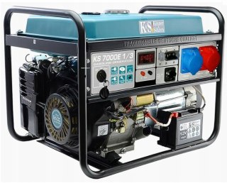 KÖNNER & SÖHNEN GENERATOR BENZYNOWY 5,0kW 230/400V ROZRUCH ELEKTRYCZNY AVR VST KS7000E-1/3 KÖNNER & SÖHNEN