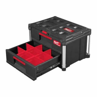 MILWAUKEE PACKOUT SKRZYNIA Z 2 SZUFLADAMI MILWAUKEE