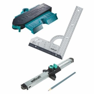 WOLFCRAFT ZESTAW DO DOPASOWYWANIA PANELI LAMINOWANYCH I PROJEKTOWANIA PODŁOGI WOLFCRAFT