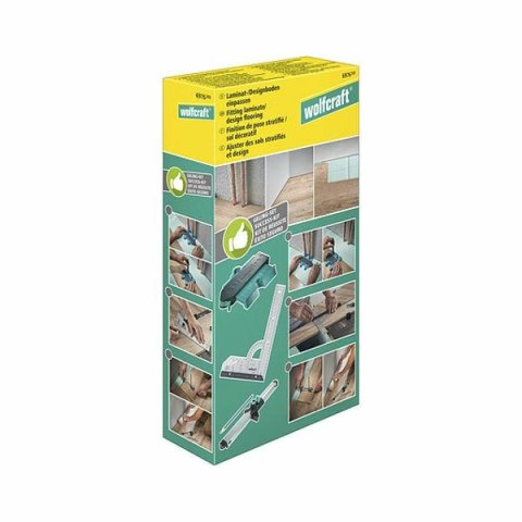WOLFCRAFT ZESTAW DO DOPASOWYWANIA PANELI LAMINOWANYCH I PROJEKTOWANIA PODŁOGI WOLFCRAFT