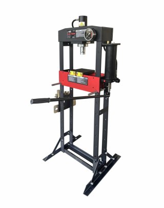 AWTOOLS PRASA HYDRAULICZNA Z MANOMETREM 20T PROFESIONALNA BLACK LINE AWTOOLS