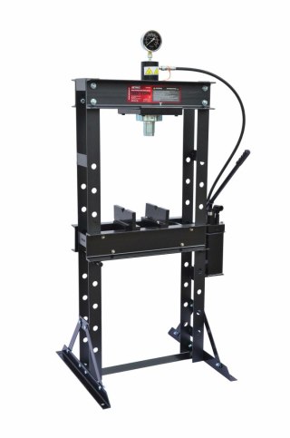 AWTOOLS PRASA HYDRAULICZNA Z MANOMOMETREM 30T / PODWÓJNY TŁOK AWTOOLS