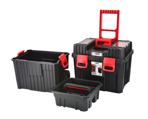 AWTOOLS SKRZYNKA NARZĘDZIOWA NA KOŁACH 450x360x640mm HEAVY AWTOOLS AWTOOLS SKRZYNKA NARZĘDZIOWA NA KOŁACH 450x360x640mm HEAVY AWTOOLS