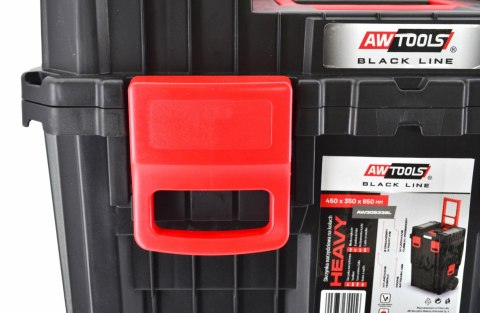AWTOOLS SKRZYNKA NARZĘDZIOWA NA KOŁACH 450x360x640mm HEAVY AWTOOLS AWTOOLS SKRZYNKA NARZĘDZIOWA NA KOŁACH 450x360x640mm HEAVY AWTOOLS