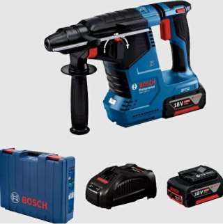 BOSCH MŁOTOWIERTARKA GBH 187-LI 2,4J 2x5,0Ah BOSCH