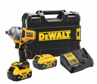 DEWALT.KLUCZ UDAROWY 1/2" 18V 812Nm 2x5,0Ah 4-BIEGI TSTAK PIERŚCIEŃ ZABEZPIECZAJĄCY DCF891P2T DEWALT