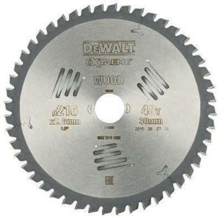 DEWALT PIŁA TARCZ.216x30mmx48z DEWALT