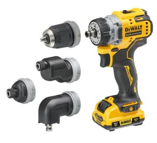 DEWALT WIERTARKO-WKRĘTARKA 12V 2x3,0Ah WYMIENNE GŁOWICE DCD703L2T DEWALT