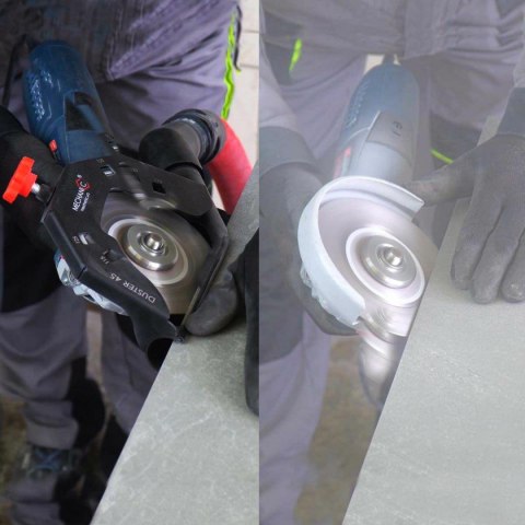 DISTAR PRZYSTAWKA ODSYSAJĄCA DO SZLIFIERKI KĄTOWEJ DUSTER 45 115mm-125mm DISTAR