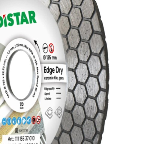 DISTAR TARCZA DIAMENTOWA EDGE DRY 125 x 1,6 x 25 x 22,23mm DISTAR