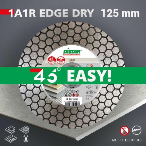 DISTAR TARCZA DIAMENTOWA EDGE DRY 125 x 1,6 x 25 x 22,23mm DISTAR