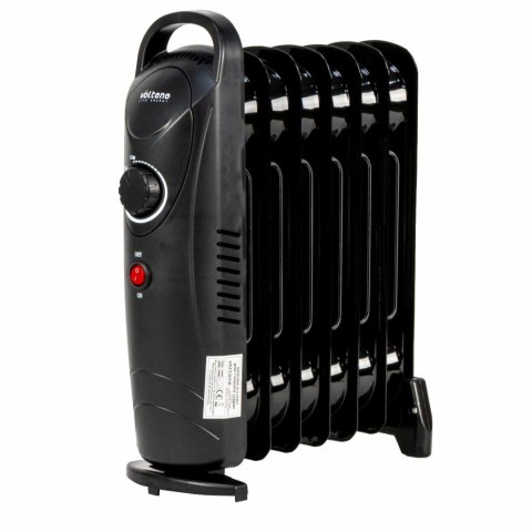 GRZEJNIK OLEJOWY 7-ŻEBEREK 350/700W CZARNY VOLTENO GRZEJNIK OLEJOWY 7-ŻEBEREK 350/700W CZARNY VOLTENO