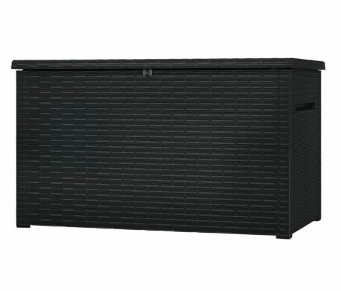 KETER SKRZYNIA OGRODOWA JAVA BOX RATTAN 870 L / GRAFITOWA CURVER/KETER