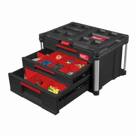 MILWAUKEE PACKOUT SKRZYNIA Z 3 SZUFLADAMI MILWAUKEE