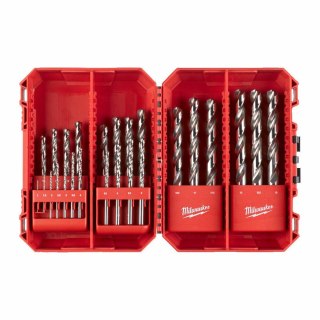 MILWAUKEE WIERTŁA DO METALU HSS-G THUNDERWEB KOMPLET 25 sztuk 1-13mm MILWAUKEE