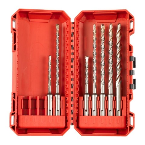 MILWAUKEE WIERTŁA SDS-PLUS KOMPLET 7szt. MILWAUKEE