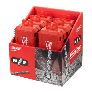 MILWAUKEE WIERTŁA SDS-PLUS KOMPLET 7szt. MILWAUKEE
