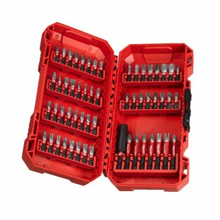 MILWAUKEE ZESTAW KOŃCÓWEK 56szt. SHOCKWAVE MILWAUKEE
