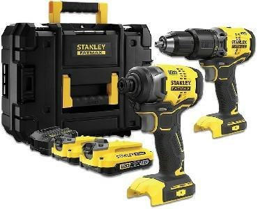 ST ZESTAW V20 SFMCK461D2S (SFMCD715 + SFMCF810B) 2x2,0Ah TSTAK STANLEY
