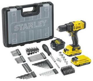 STANLEY WKRĘTARKA V20 SFMCD700D2A KUFER +80ACC STANLEY