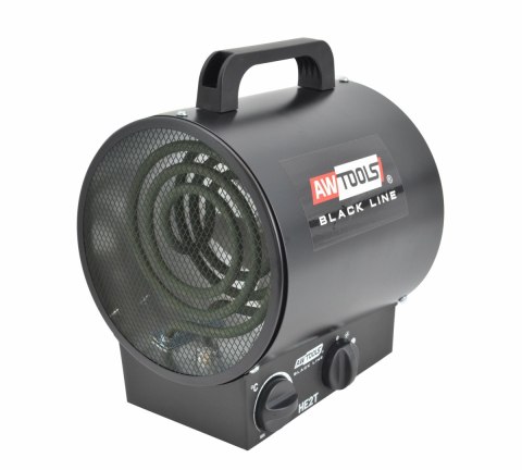 AW NAGRZEWNICA ELEKTRYCZNA TUBA 2KW HE2T /BLACK LINE AWTOOLS