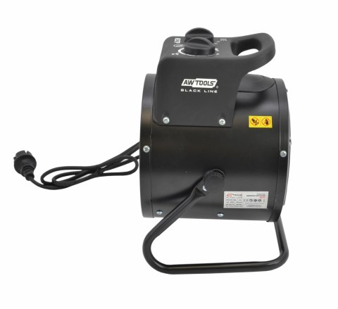 AW NAGRZEWNICA ELEKTRYCZNA TUBA PROF 2KW HE2TP /BLACK LINE AWTOOLS