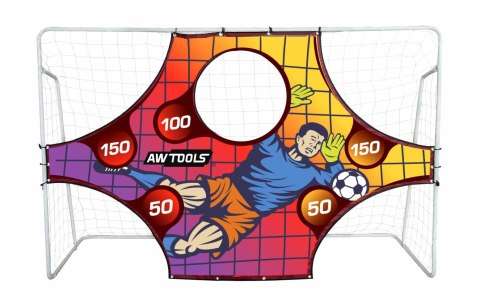 AWTOOLS BRAMKA PIŁKARSKA 245x155x80cm AWTOOLS