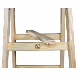 AWTOOLS DRABINA DREWNIANA 2x 7 STOPNI 150KG AWTOOLS