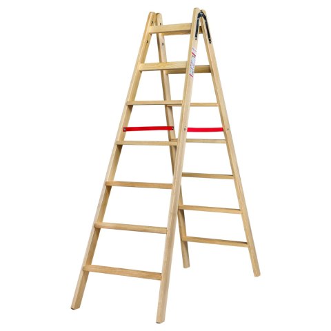 AWTOOLS DRABINA DREWNIANA 2x 7 STOPNI 150KG AWTOOLS