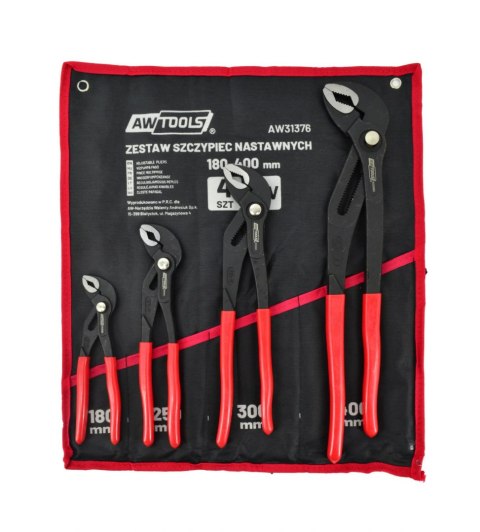 AWTOOLS ZESTAW SZCZYPIEC NASTAWNYCH 4szt. (7/10/12/16") AWTOOLS AWTOOLS ZESTAW SZCZYPIEC NASTAWNYCH 4szt. (7/10/12/16") AWTOOLS