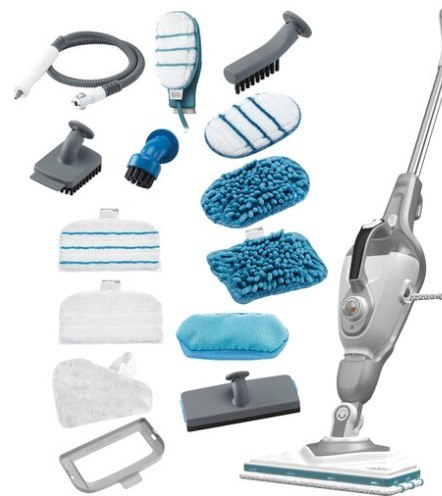 BLACK+DECKER MOP PAROWY 2w1 1600W +17ACC BHSM1615DSG BLACK+DECKER