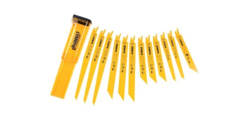 DEWALT BRZE.SZABL. MIX 12szt. EXTREME +KASETA DEWALT