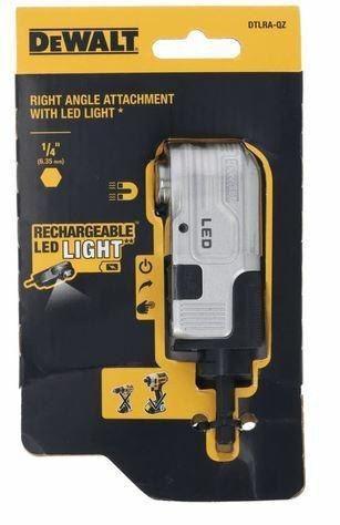 DEWALT PRZYSTAWKA KĄTOWA HEX Z OŚWIETLENIEM LED DEWALT