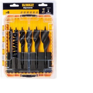 DEWALT WIERTŁO DO DREWNA KPL. 6szt. 3-ostrza 13-32mm EXTREME DEWALT