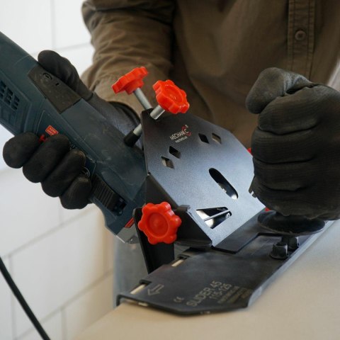 DISTAR PRZYSTAWKA DO CIĘCIA POD KĄTEM 45° MECHANIC SLIDER 45 - DO SZLIFIERKI KĄTOWEJ DISTAR