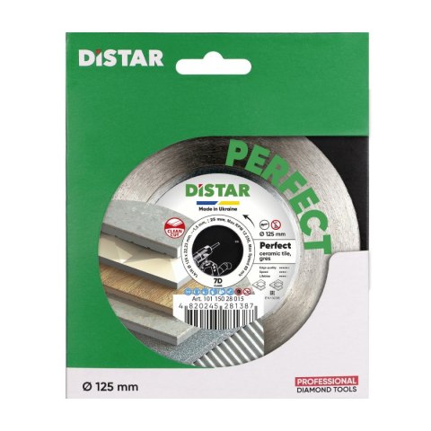 DISTAR TARCZA DIAMENTOWA PERFECT 125 x 1,5 x 25 x 22,23mm DISTAR