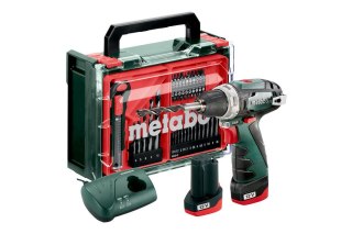 METABO WKRĘTARKA POWERMAXX BS BASIC SET 34/17Nm 2x2,0Ah + 41 ACC WALIZKA METABO