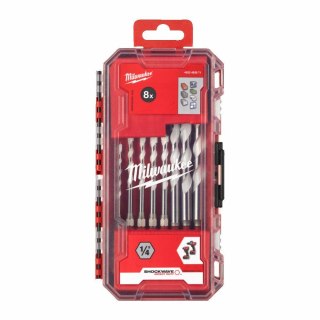 MILWAUKEE WIERTŁO UNIWERSALNE kpl. 8szt. MILWAUKEE