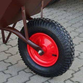 AW TACZKA BUDOWLANA 85L/2,0mm BRĄZ /GŁĘBOKA AWTOOLS