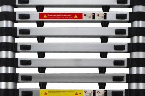 AWTOOLS DRABINA ALUMINIOWA TELESKOPOWA 3,8m 13 STOPNI AWTOOLS