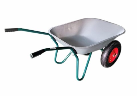 AWTOOLS TACZKA OGRODOWA 100L DWA KOŁA FELGI METALOWE AWTOOLS