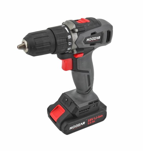 HOOZAR WKRĘTARKA BEZSZCZOTKOWA 18V 1x2.0Ah 45Nm CD45BL-D1 HOOZAR