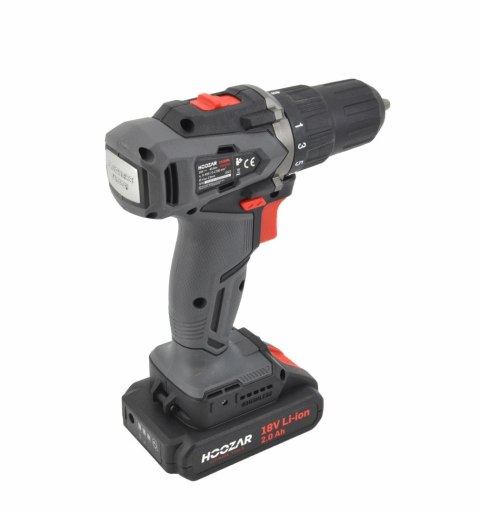 HOOZAR WKRĘTARKA BEZSZCZOTKOWA 18V 2x2.0Ah 45Nm CD45BL-D2 HOOZAR
