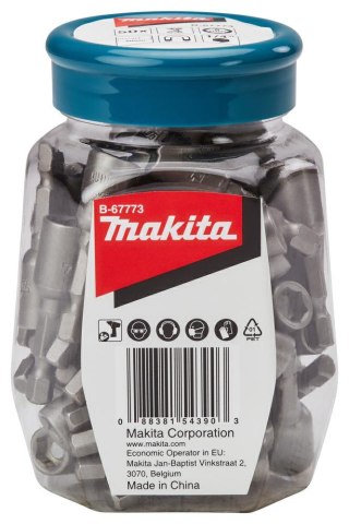 MAKITA NASADKA MAGNETYCZNA 1/4" HEX 8x50mm /50szt. MAKITA