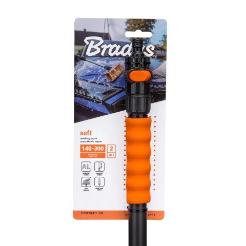 MYJKA SAMOCHODOWA SOFT Z ZAWOREM TELESKOPOWA 180-300cm 2-PŁASZCZYZNOWA BRADAS