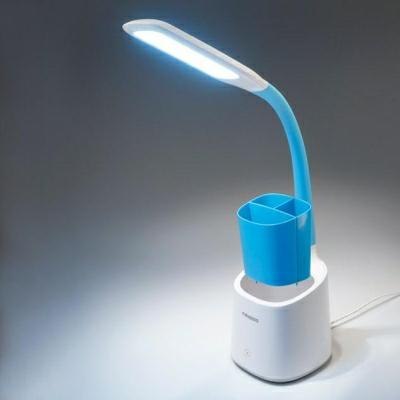 TIROSS LAMPKA BIURKOWA 60 SMD LED BIAŁO-NIEBIESKA TIROSS